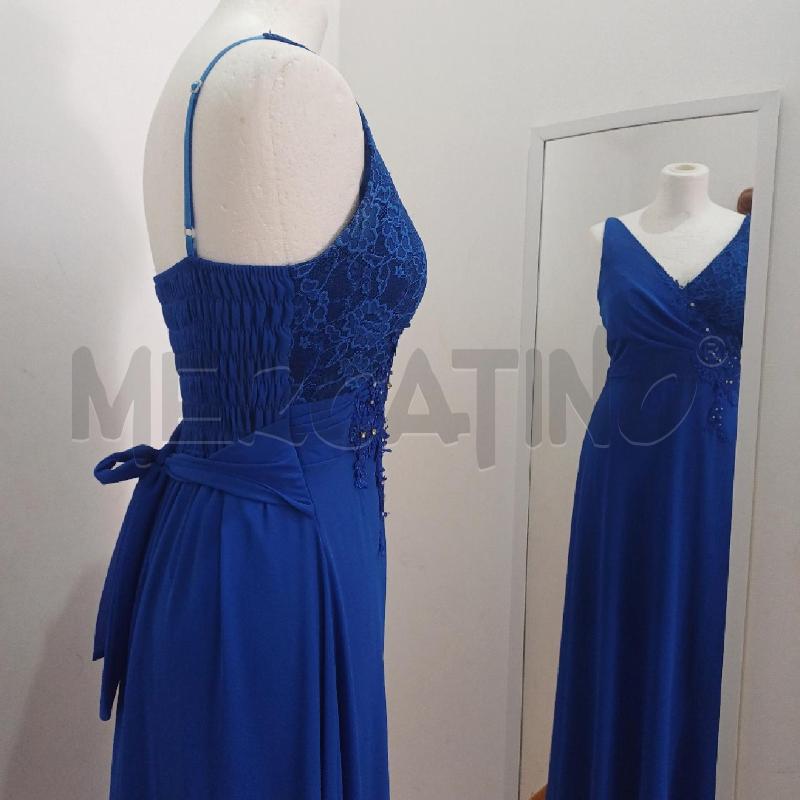ABITO DONNA ELEGANTE BLU ELETTRICO | Mercatino dell'Usato Alcamo 5