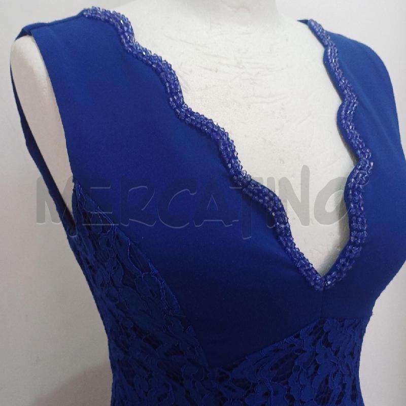 ABITO DONNA ELEGANTE BLU ELETTRICO | Mercatino dell'Usato Alcamo 3
