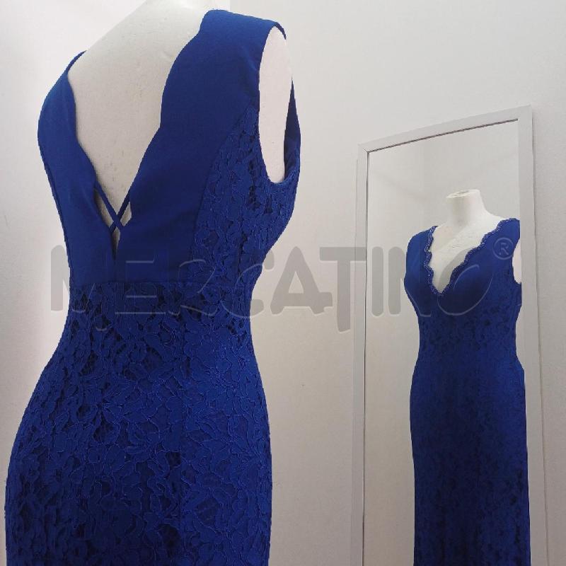 ABITO DONNA ELEGANTE BLU ELETTRICO | Mercatino dell'Usato Alcamo 4