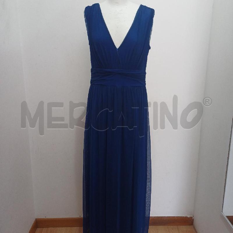 ABITO DONNA ELEGANTE BLU RETINA+COPRISPALLE REBECCA | Mercatino dell'Usato Alcamo 2