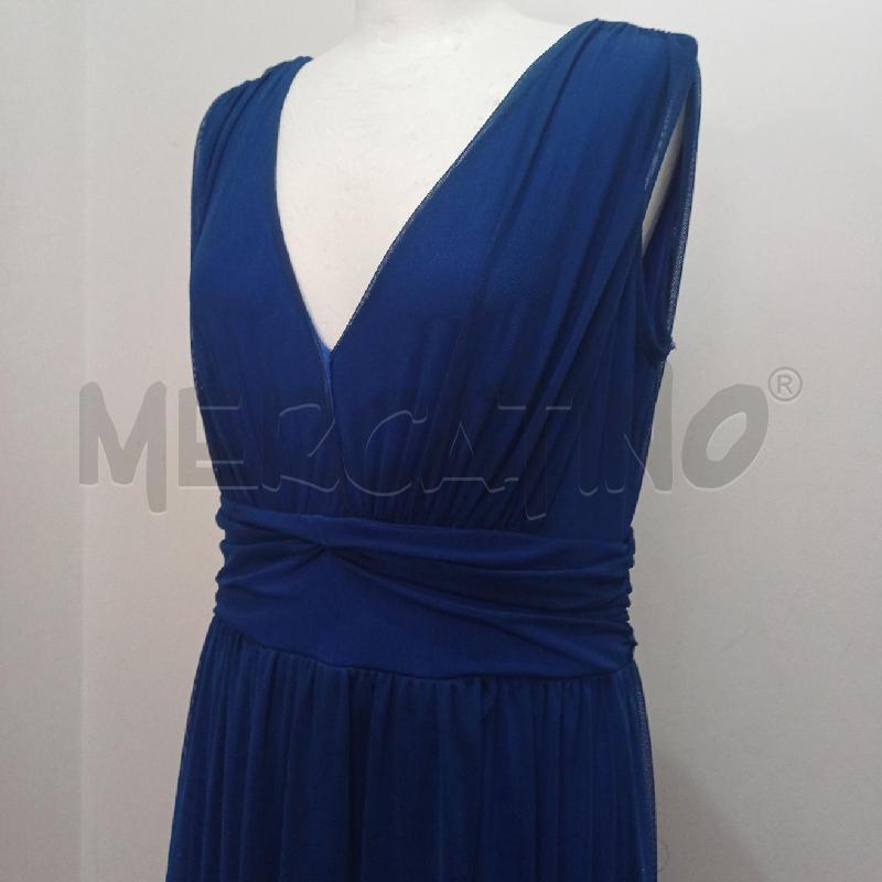 ABITO DONNA ELEGANTE BLU RETINA+COPRISPALLE REBECCA | Mercatino dell'Usato Alcamo 4