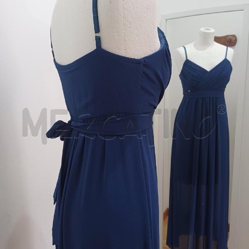 ABITO DONNA ELEGANTE BLU SCURO RINASCIMENTO | Mercatino dell'Usato Alcamo 4