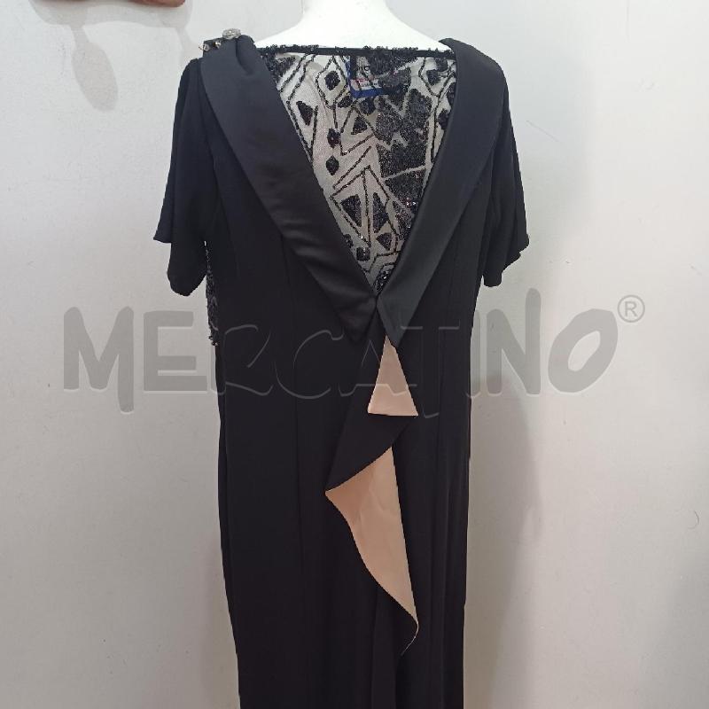 ABITO DONNA ELEGANTE NERO E CHAMPAGNE PAILLETTES SHARON | Mercatino dell'Usato Alcamo 4