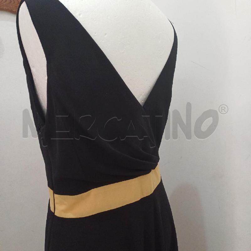 ABITO DONNA ELEGANTE NERO FIORI SOTTO | Mercatino dell'Usato Alcamo 4