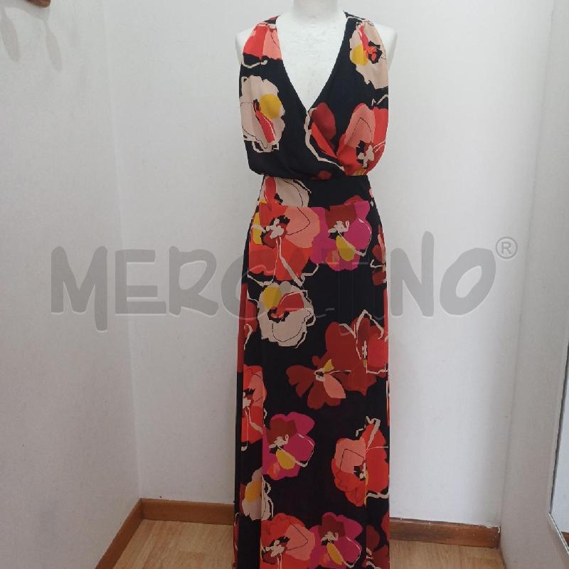 ABITO DONNA ELEGANTE NERO ROSSO JE NE INCROCIO DIETRO | Mercatino dell'Usato Alcamo 1