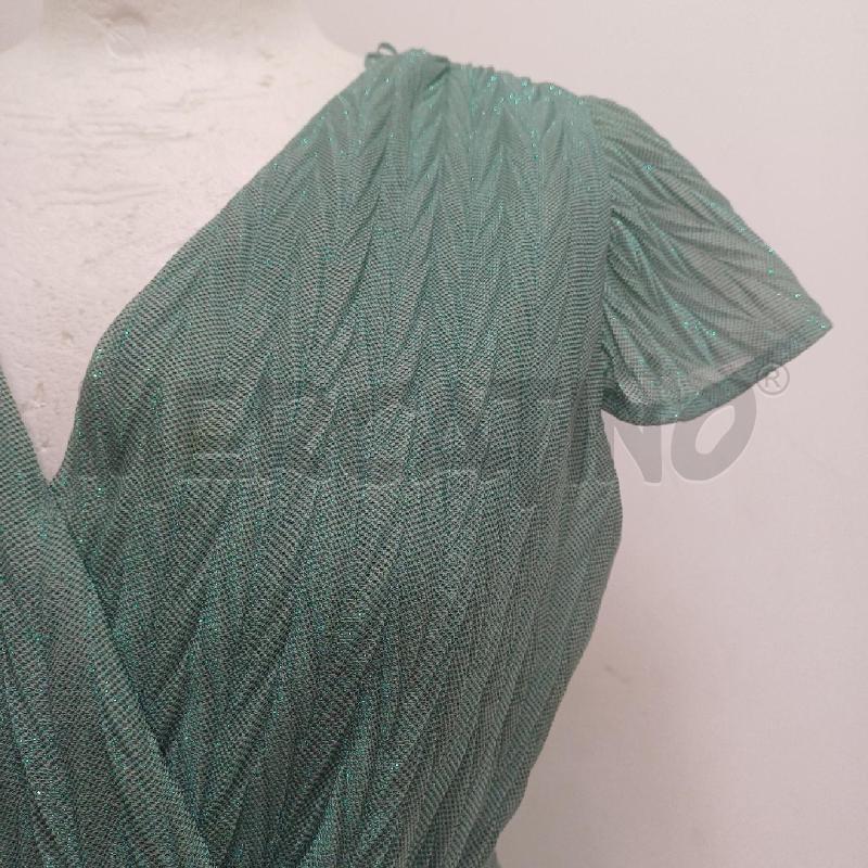 ABITO DONNA ELEGANTE VERDE LUREX ACCESS+STOLA | Mercatino dell'Usato Alcamo 3