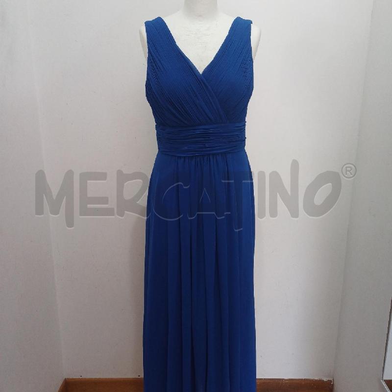 ABITO DONNA LUNGO BLU ELEGANTE ANTILLE | Mercatino dell'Usato Alcamo 1