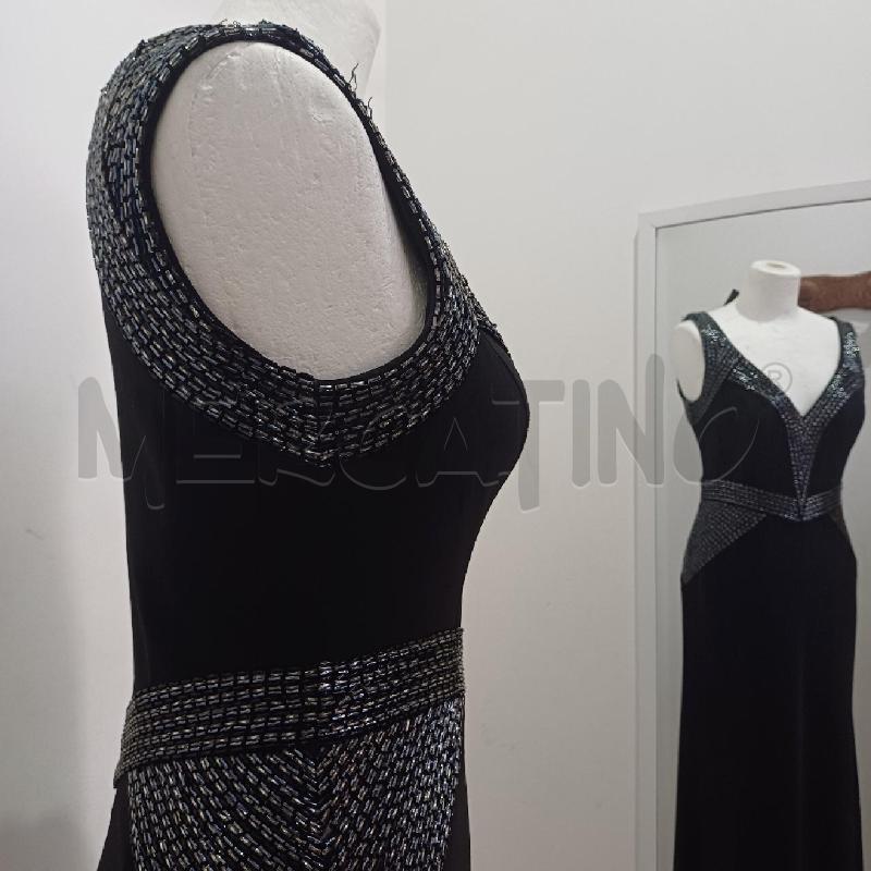 ABITO DONNA LUNGO NERO PIETRE ANTONIO NOTARO | Mercatino dell'Usato Alcamo 3