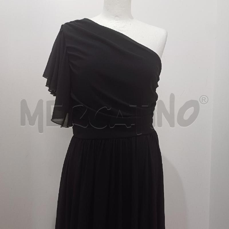 ABITO DONNA NERO PUDIKA ELEGANTE MONOSPALLA | Mercatino dell'Usato Alcamo 2