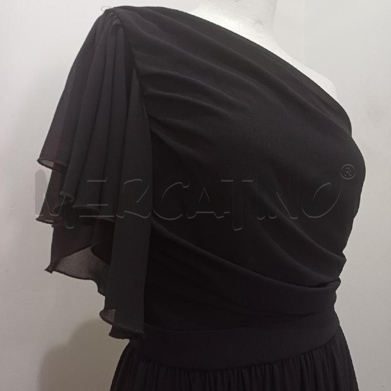 ABITO DONNA NERO PUDIKA ELEGANTE MONOSPALLA | Mercatino dell'Usato Alcamo 3
