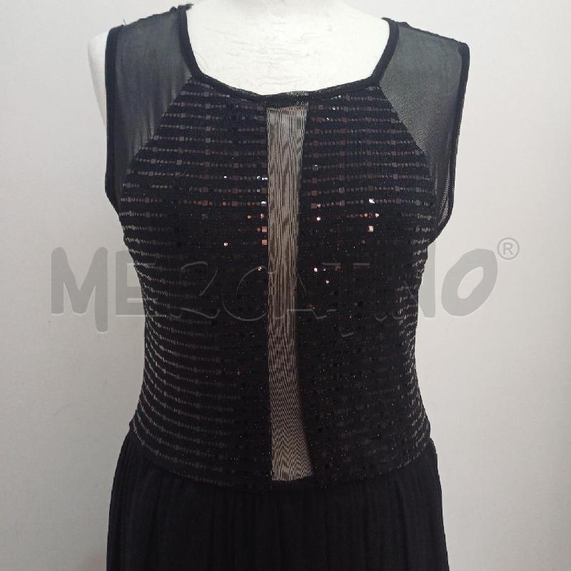 ABITO DONNA NERO TULLE ARTIGLI LONGUETTE TRASPARENZA | Mercatino dell'Usato Alcamo 2
