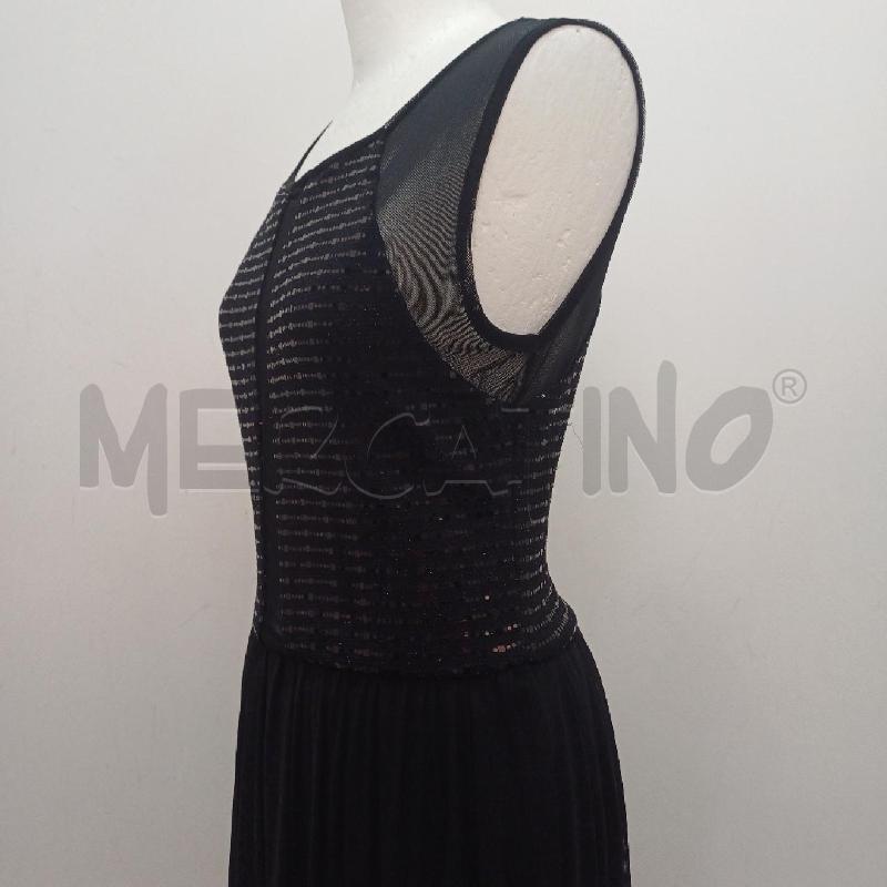 ABITO DONNA NERO TULLE ARTIGLI LONGUETTE TRASPARENZA | Mercatino dell'Usato Alcamo 3