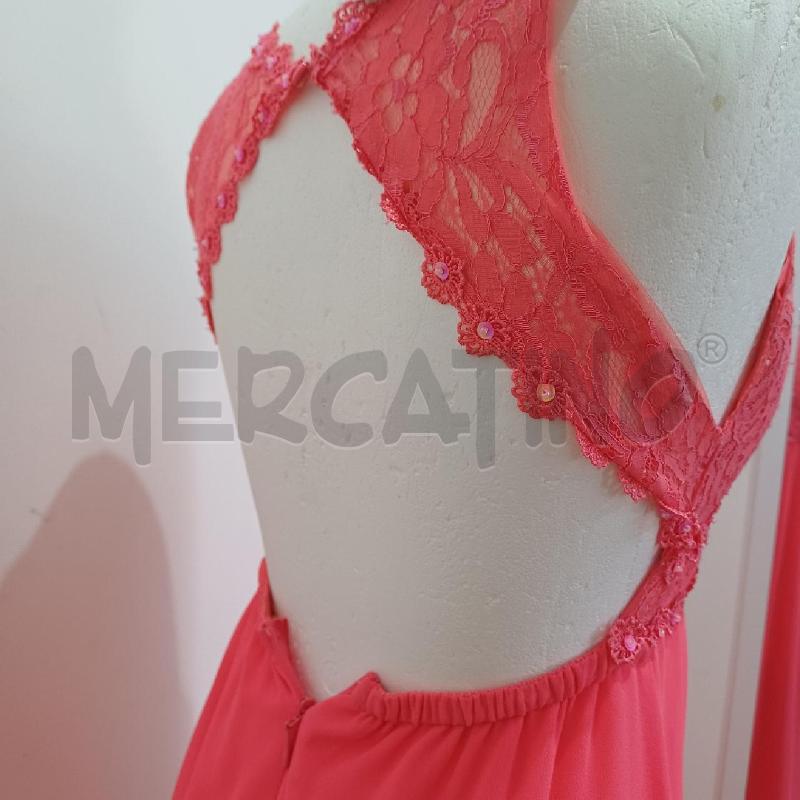 ABITO DONNA ROSA ELEGANTE PIZZO DIETRO VICTORIA | Mercatino dell'Usato Alcamo 4
