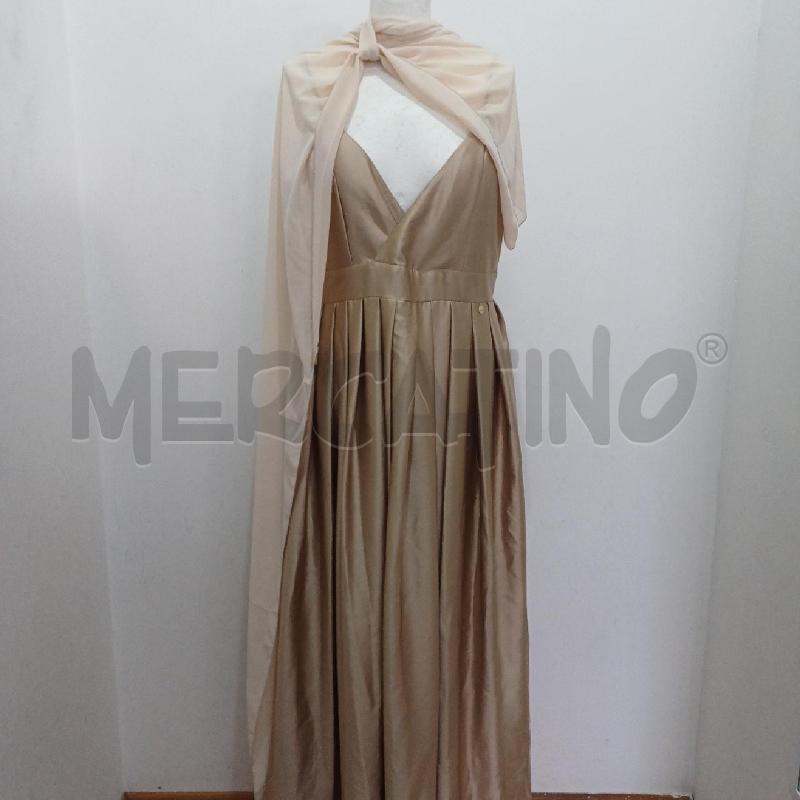 ABITO DONNA ROSA GOLD ELEGANTE JE NE+STOLA | Mercatino dell'Usato Alcamo 2