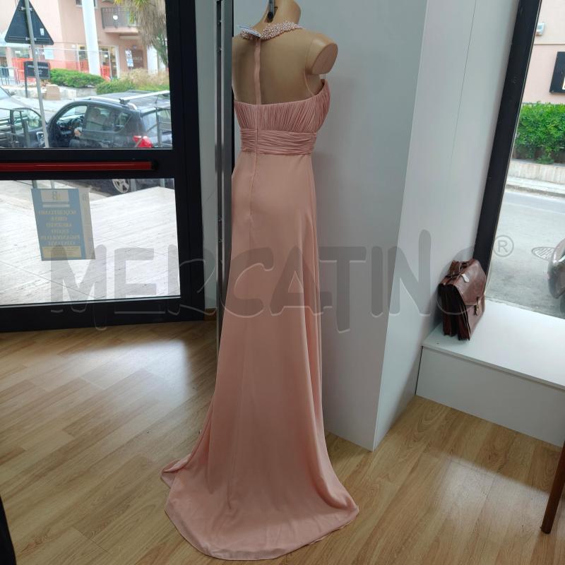 ABITO DONNA ROSA TULLE COLLO PERLE SUSANNA RIVIERI | Mercatino dell'Usato Alcamo 2