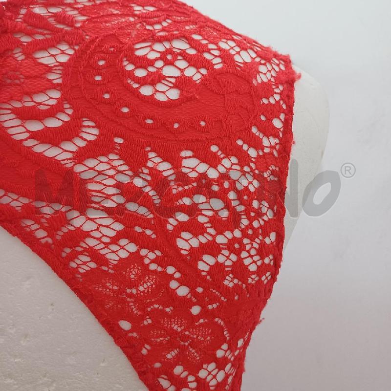 ABITO DONNA ROSSO ELEGANTE PIZZO DIETRO SIRENA | Mercatino dell'Usato Alcamo 4
