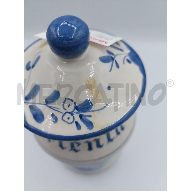 ALBARELLO CERAMICA MENTA BIANCO BLU | Mercatino dell'Usato Alcamo 2