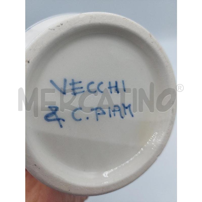 ALBARELLO CERAMICA MENTA BIANCO BLU | Mercatino dell'Usato Alcamo 4