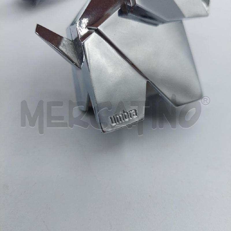 ANIMALI PZ. 4 METALLO UMBRA | Mercatino dell'Usato Alcamo 3