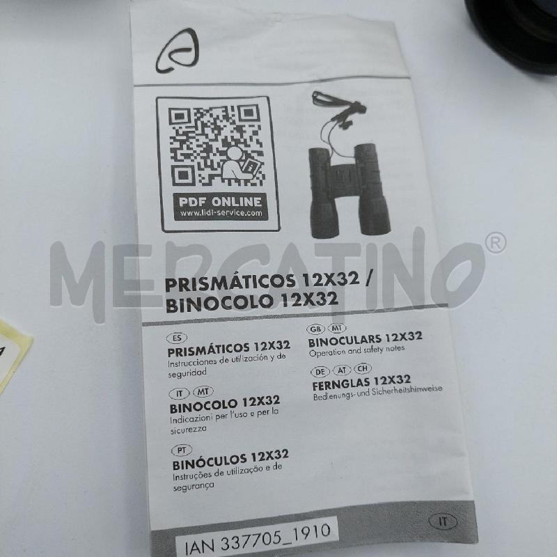 BINOCOLO 12 X 32 84M/1000M CON CUSTODIA | Mercatino dell'Usato Alcamo 3