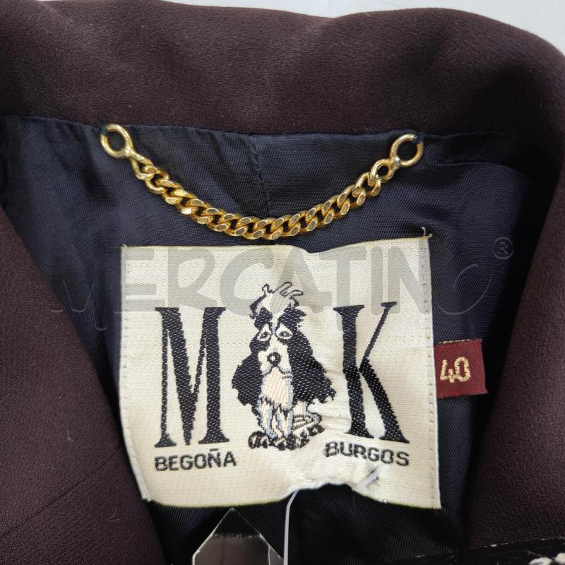 BLAZER DONNA BORDEAUX E DORATA MOSKADA | Mercatino dell'Usato Alcamo 3