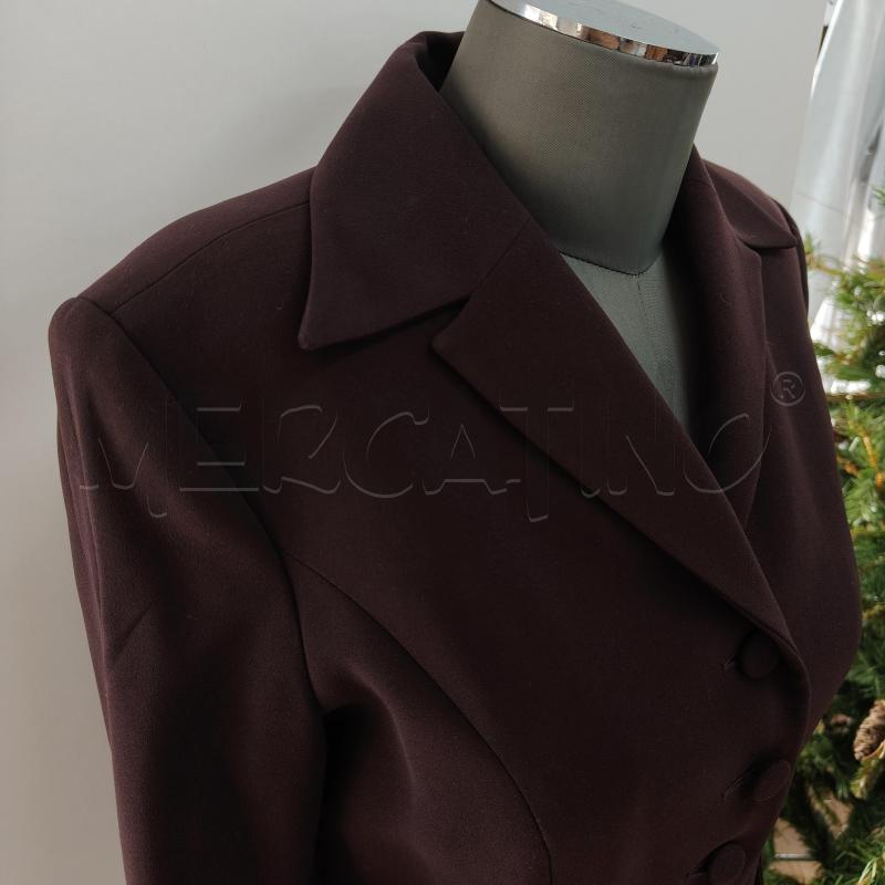 BLAZER DONNA BORDEAUX E DORATA MOSKADA | Mercatino dell'Usato Alcamo 4