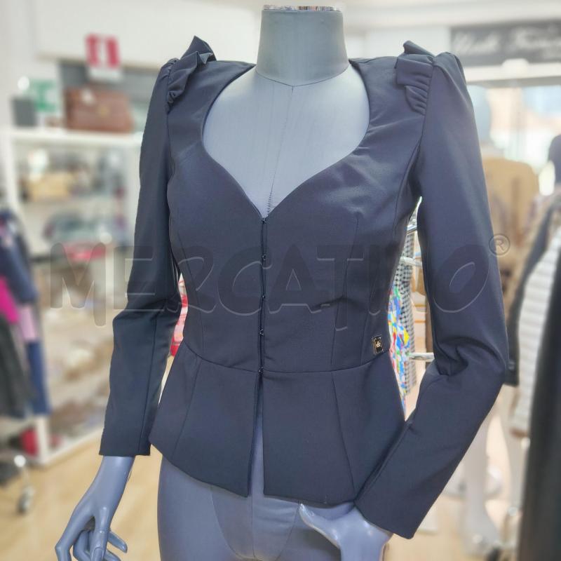 BLAZER DONNA NERO ELISABETTA FRANCHI  | Mercatino dell'Usato Alcamo 1