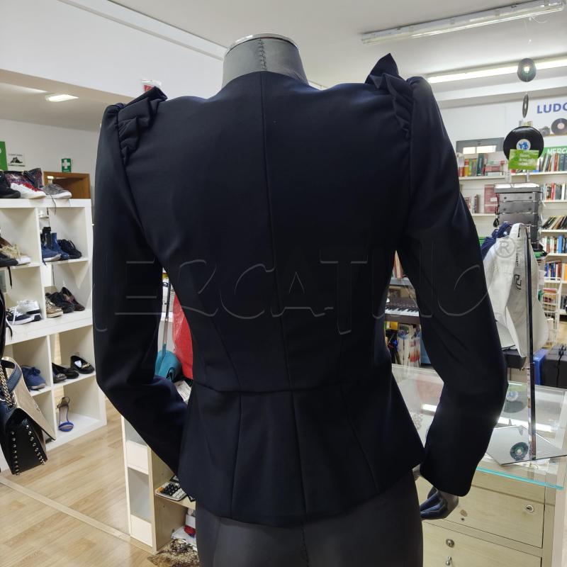 BLAZER DONNA NERO ELISABETTA FRANCHI  | Mercatino dell'Usato Alcamo 2