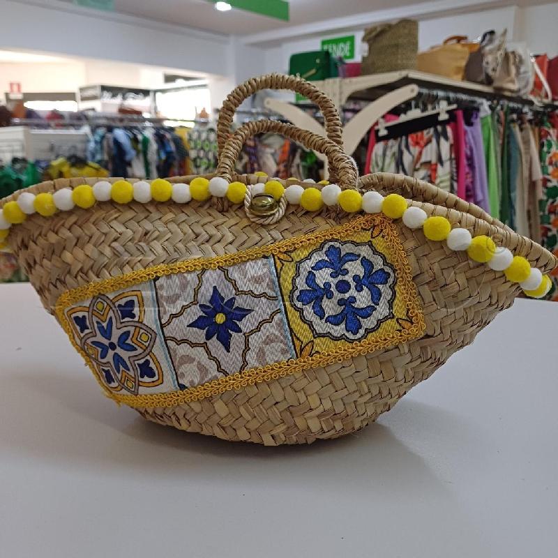 BORSA COFFA CON MAIOLICHE  | Mercatino dell'Usato Alcamo 1