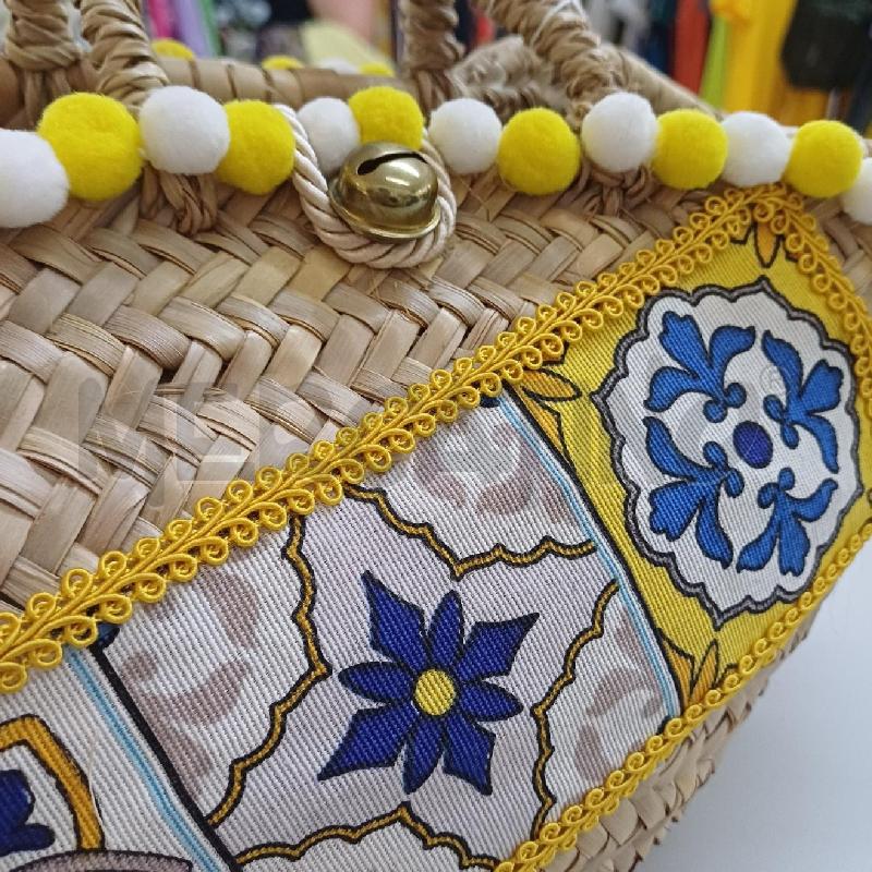 BORSA COFFA CON MAIOLICHE  | Mercatino dell'Usato Alcamo 2
