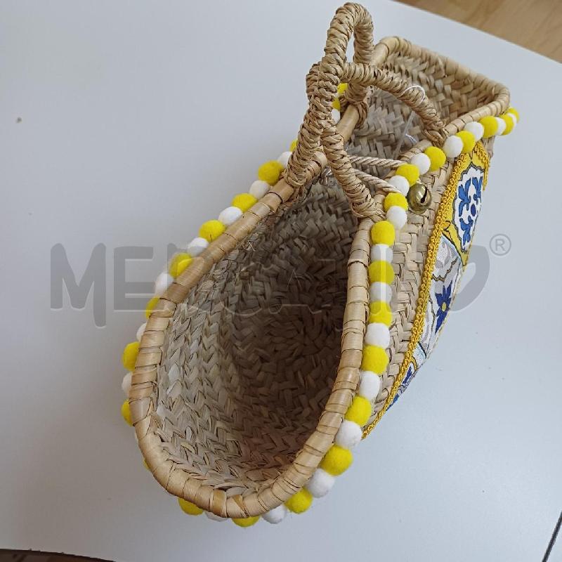 BORSA COFFA CON MAIOLICHE  | Mercatino dell'Usato Alcamo 4