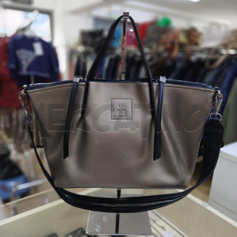 BORSA DONNA BRONZATA E NERA ROCCOBAROCCO | Mercatino dell'Usato Alcamo 1