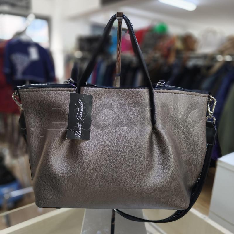 BORSA DONNA BRONZATA E NERA ROCCOBAROCCO | Mercatino dell'Usato Alcamo 2
