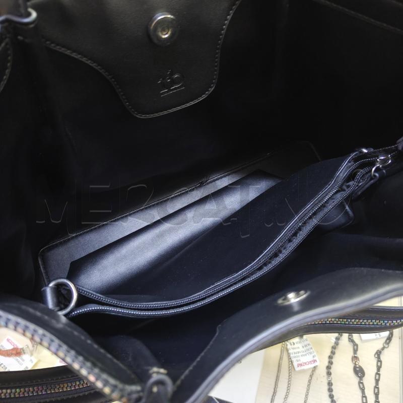 BORSA DONNA BRONZATA E NERA ROCCOBAROCCO | Mercatino dell'Usato Alcamo 4