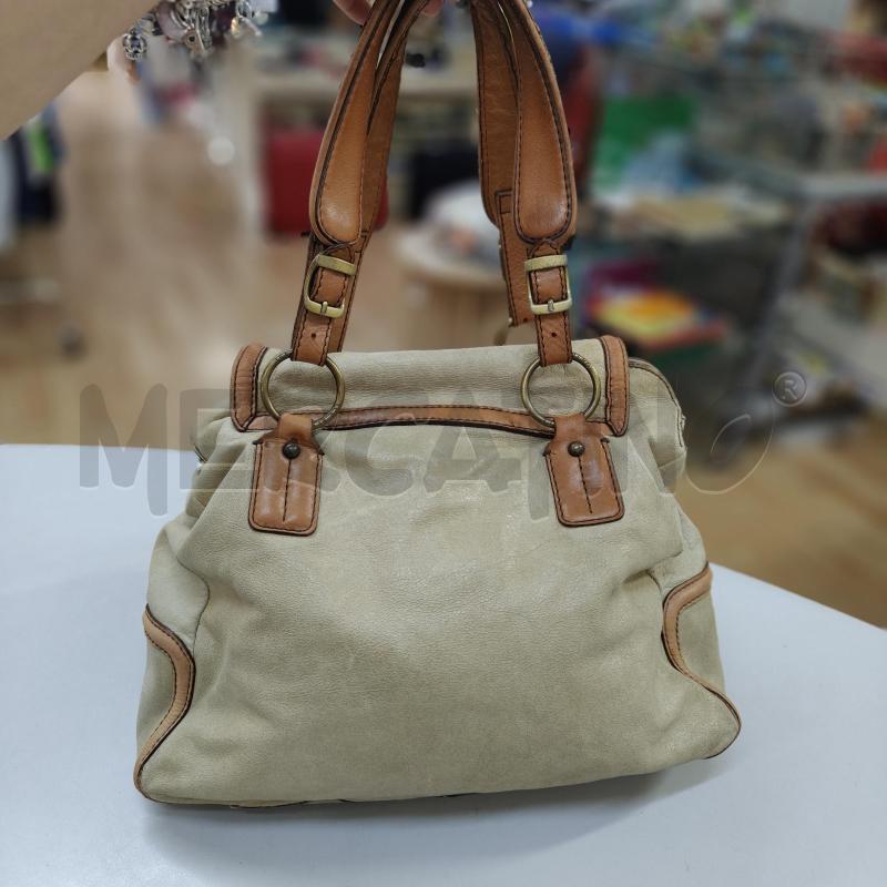 BORSA DONNA ICE BERG PANNA MANICI CUOIO MARRONE | Mercatino dell'Usato Alcamo 3