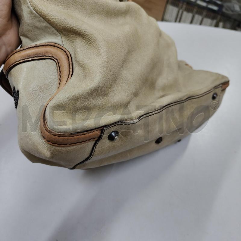 BORSA DONNA ICE BERG PANNA MANICI CUOIO MARRONE | Mercatino dell'Usato Alcamo 5