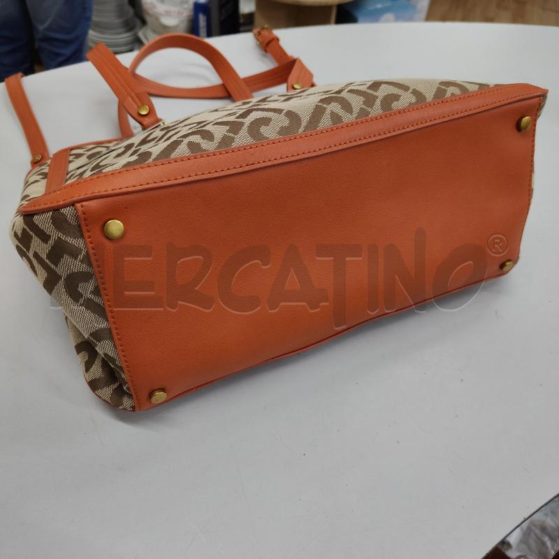 BORSA DONNA LIU JO TESSUTO E ARANCIONE | Mercatino dell'Usato Alcamo 4