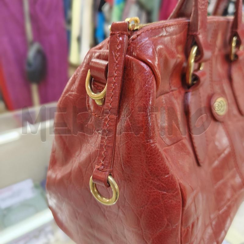 BORSA DONNA ROSSA THE BRIDGE MARTELLATA | Mercatino dell'Usato Alcamo 2