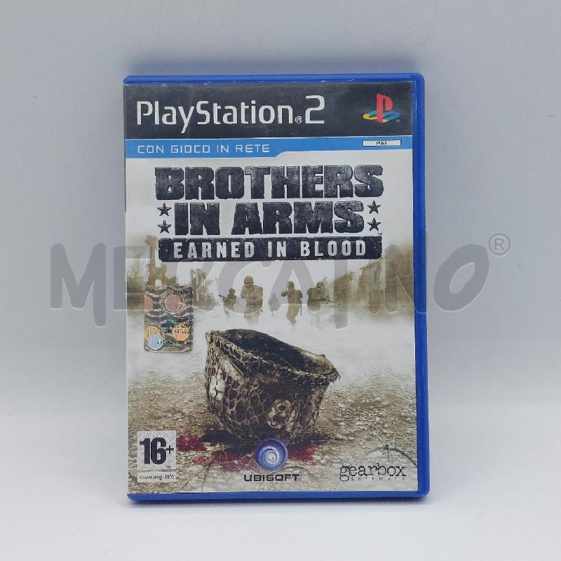 BROTHERS IN ARMS EARNED IN BLOOD - PLAYSTATION 2 CIB | Mercatino dell'Usato Alcamo 1