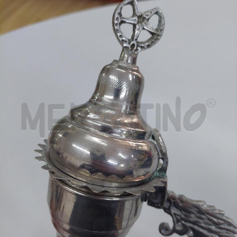 CAFFETTIERA METALLO INTARSIATO GRANDE | Mercatino dell'Usato Alcamo 2
