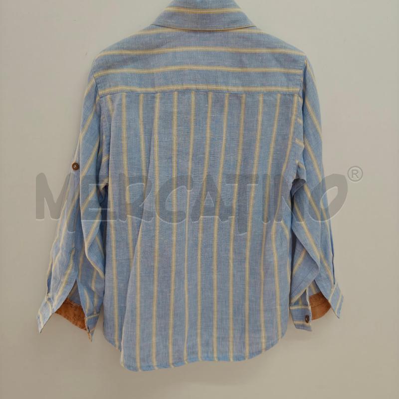 CAMICIA BAMBINO AZZURRA PRIMA CLASSE LINO | Mercatino dell'Usato Alcamo 2
