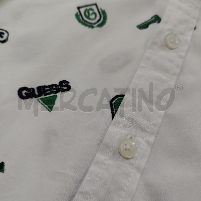 CAMICIA BAMBINO BIANCA FANT VERDE BLU GUESS | Mercatino dell'Usato Alcamo 4