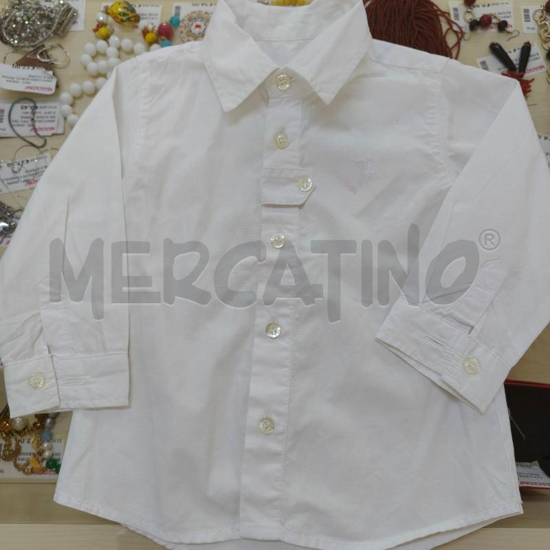 CAMICIA BAMBINO BIANCA TRUSSARDI | Mercatino dell'Usato Alcamo 1