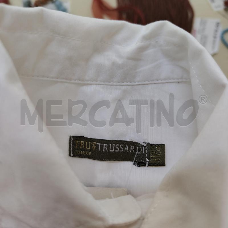 CAMICIA BAMBINO BIANCA TRUSSARDI | Mercatino dell'Usato Alcamo 3