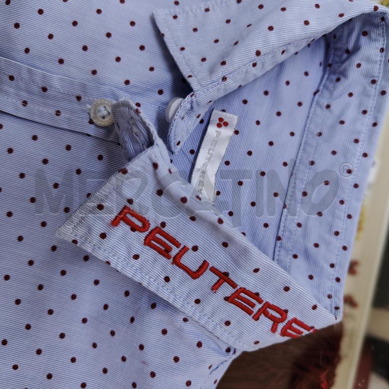 CAMICIA BAMBINO PEUTEREY AZZURRA POIS ROSSO | Mercatino dell'Usato Alcamo 2