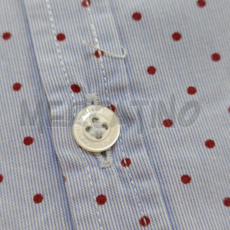 CAMICIA BAMBINO PEUTEREY AZZURRA POIS ROSSO | Mercatino dell'Usato Alcamo 3