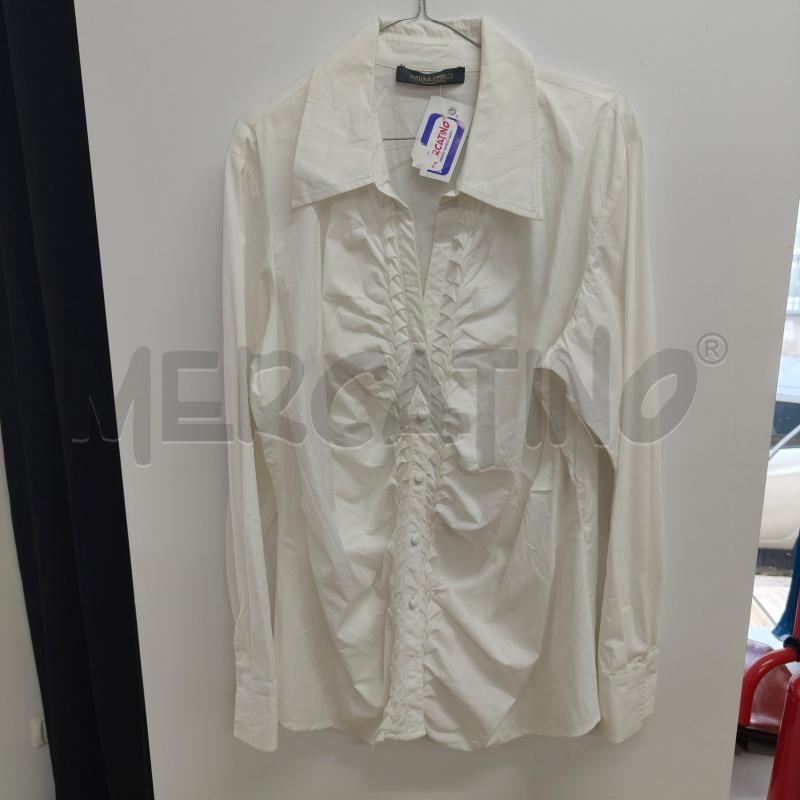 CAMICIA DONNA MARINA RINALDI BIANCA  | Mercatino dell'Usato Alcamo 1