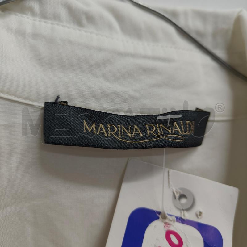 CAMICIA DONNA MARINA RINALDI BIANCA  | Mercatino dell'Usato Alcamo 2
