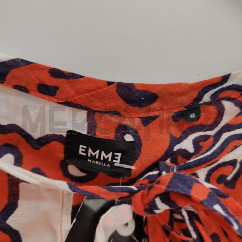 CANOTTA DONNA ARANCIO FANTASIA BLU EMME MARELLA | Mercatino dell'Usato Alcamo 3