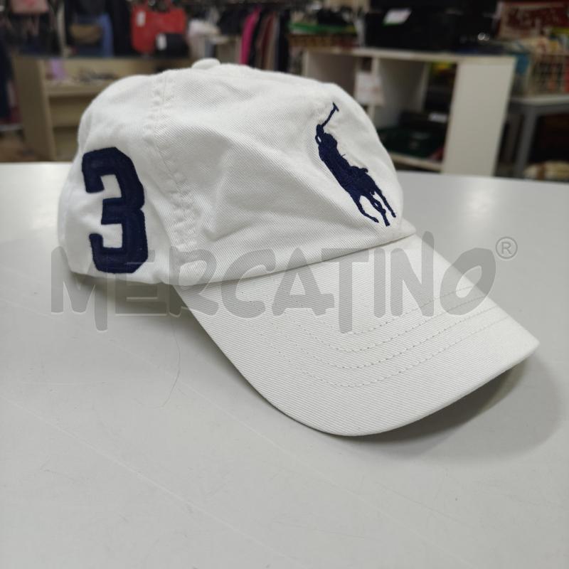 CAPPELLO UOMO BIANCO POLO RALPH LAUREN | Mercatino dell'Usato Alcamo 1
